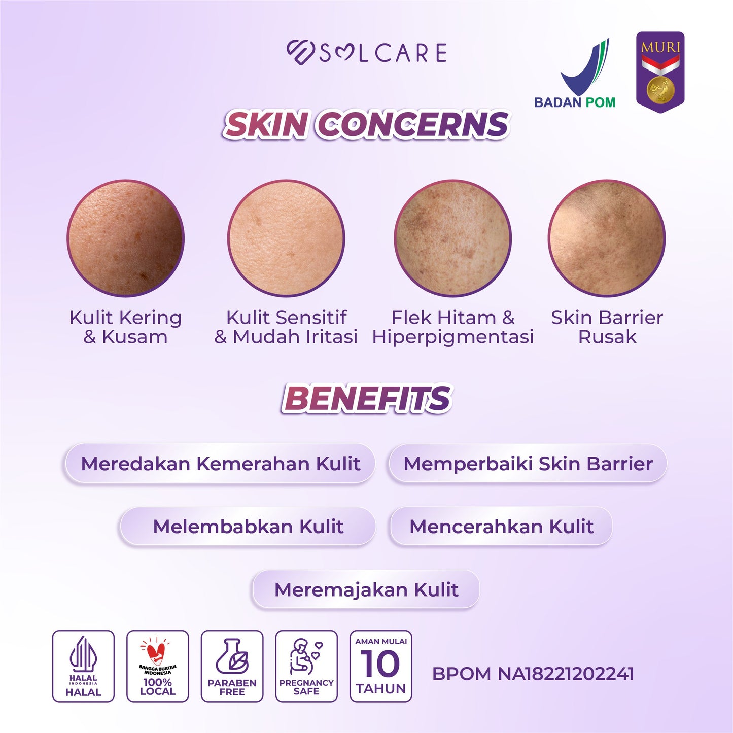 Solcare Bundling Watermelon Series - Body serum + Toner