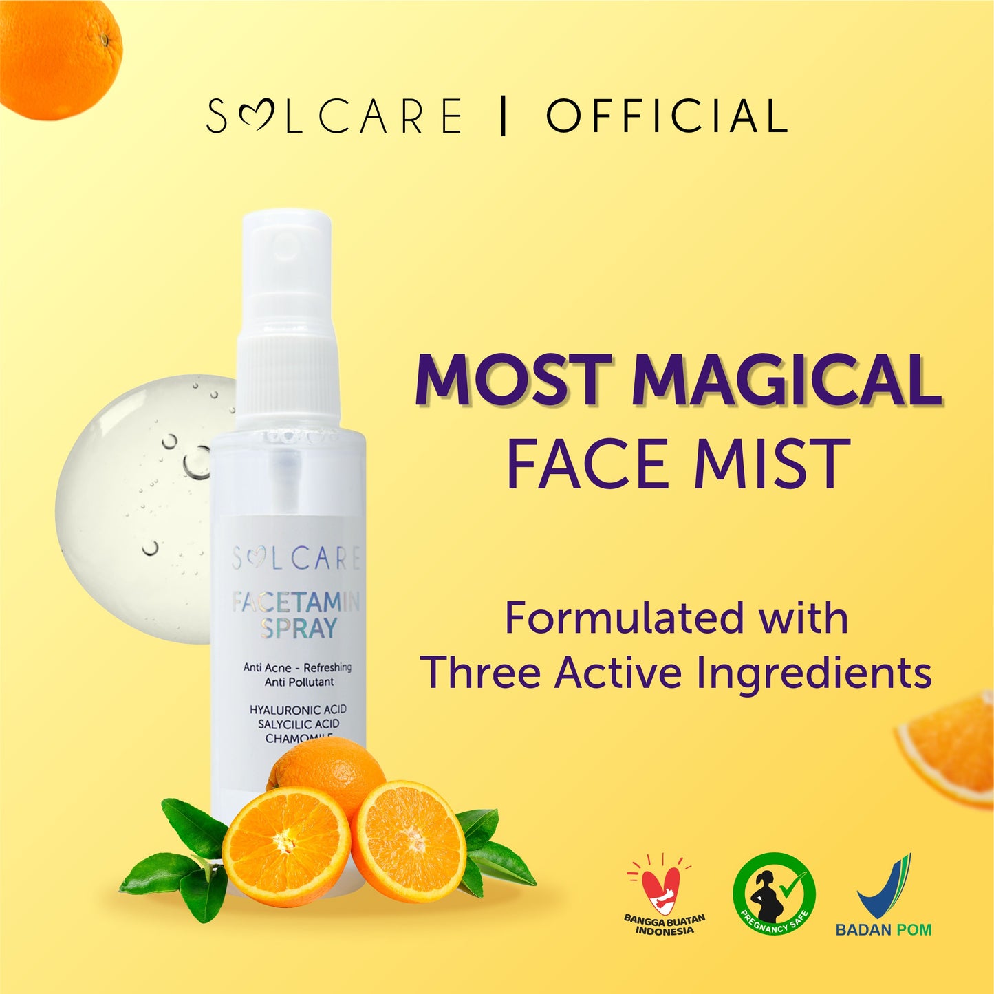 Solcare Facetamin Spray