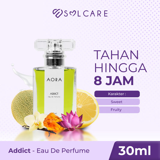 Solcare Sister Brand AORA Parfum Addict Tahan 8 Jam