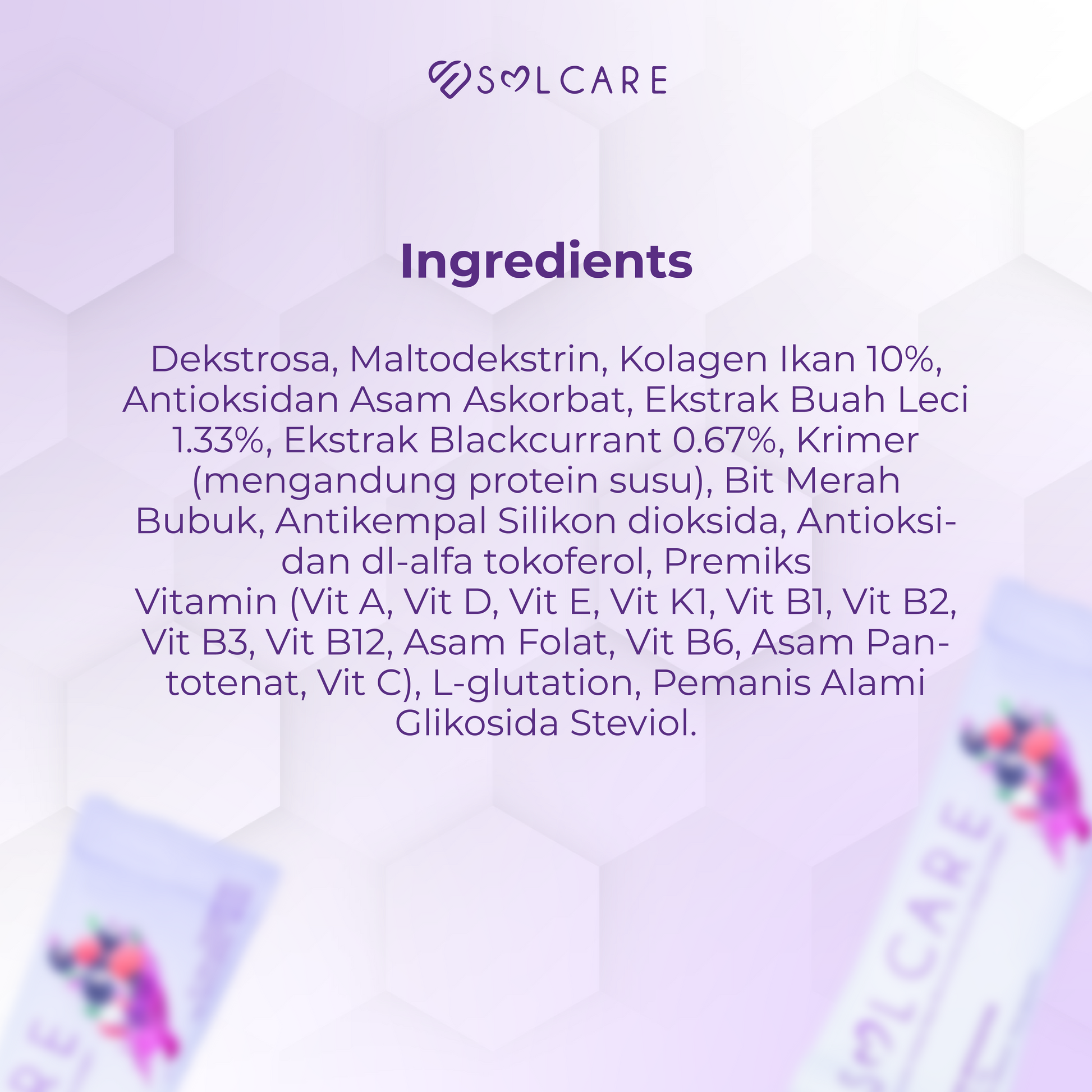 Collagen Drink ingredient