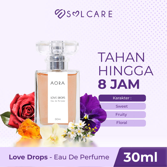 Solcare Sister Brand AORA Parfum Love Drops - Tahan 8 Jam