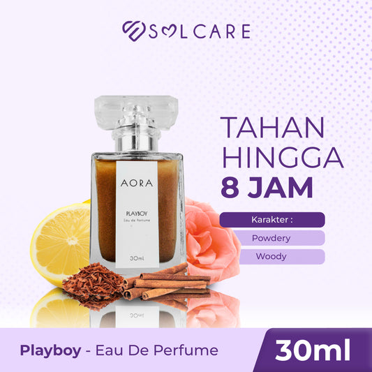 Solcare Sister Brand AORA Parfum Playboy Tahan 8 Jam