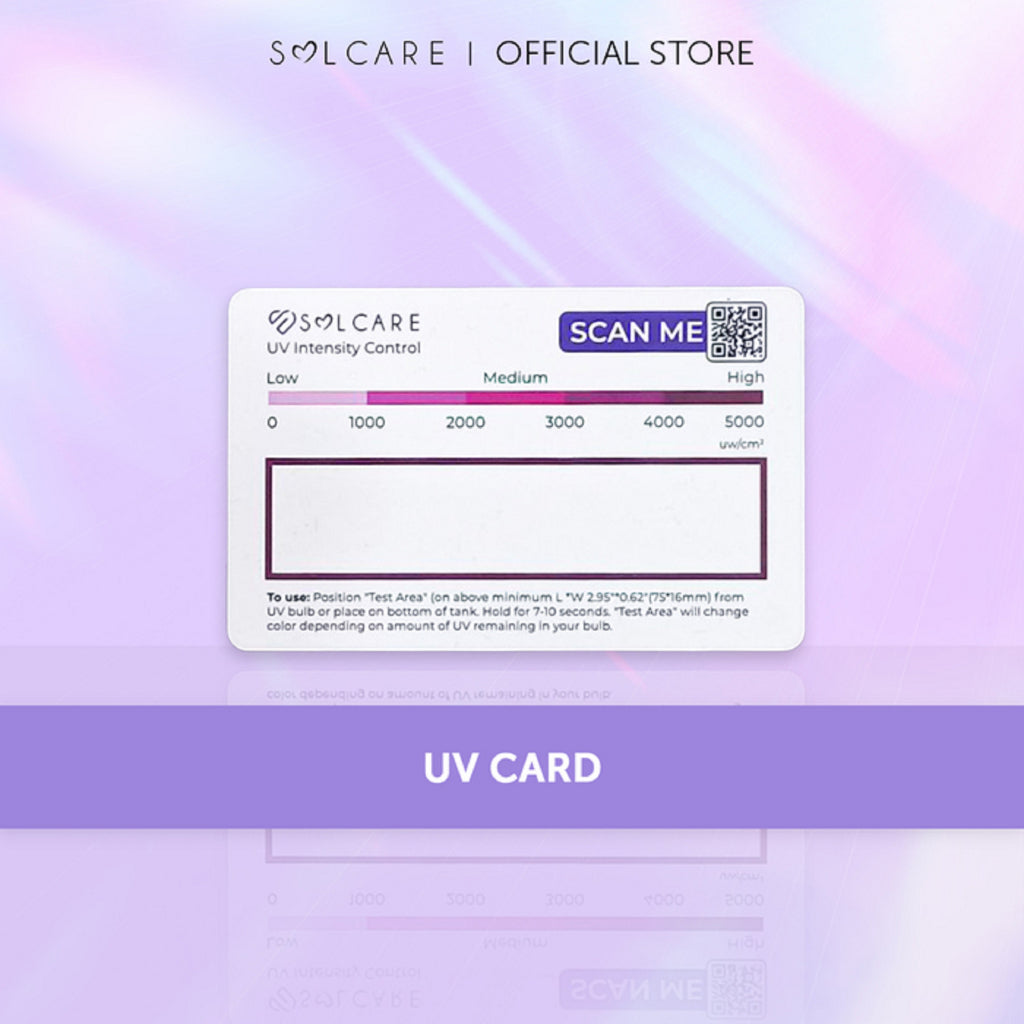 Solcare UV Card - UV Intensity Control Tes Kadar UV B Sunscreen  [CO 1K]