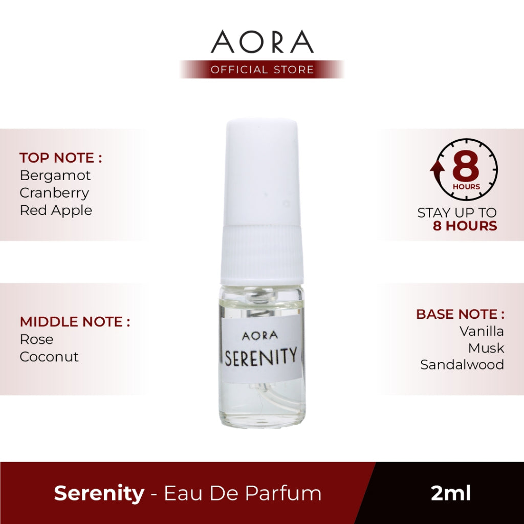 Solcare Sister Brand Aora Perfume Serenity Tahan 8 Jam