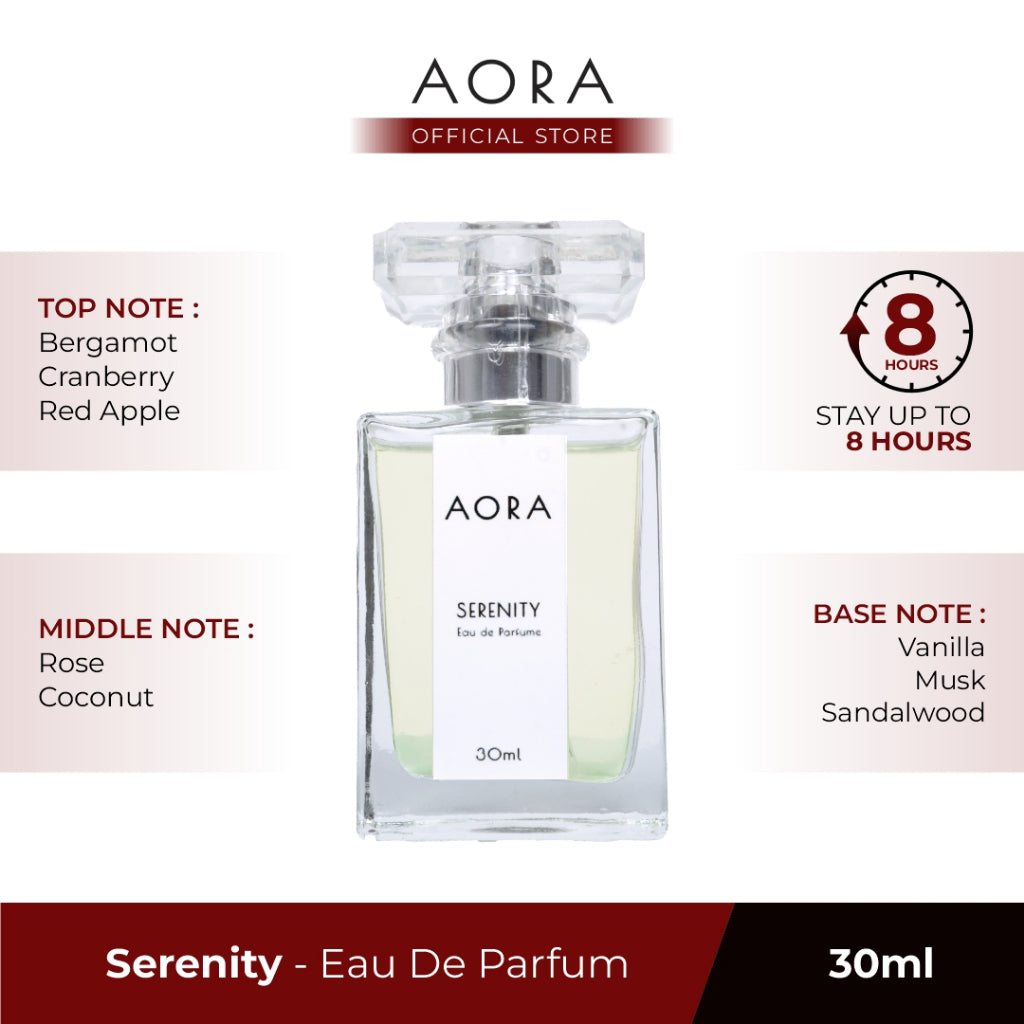 Solcare Sister Brand Aora Perfume Serenity Tahan 8 Jam