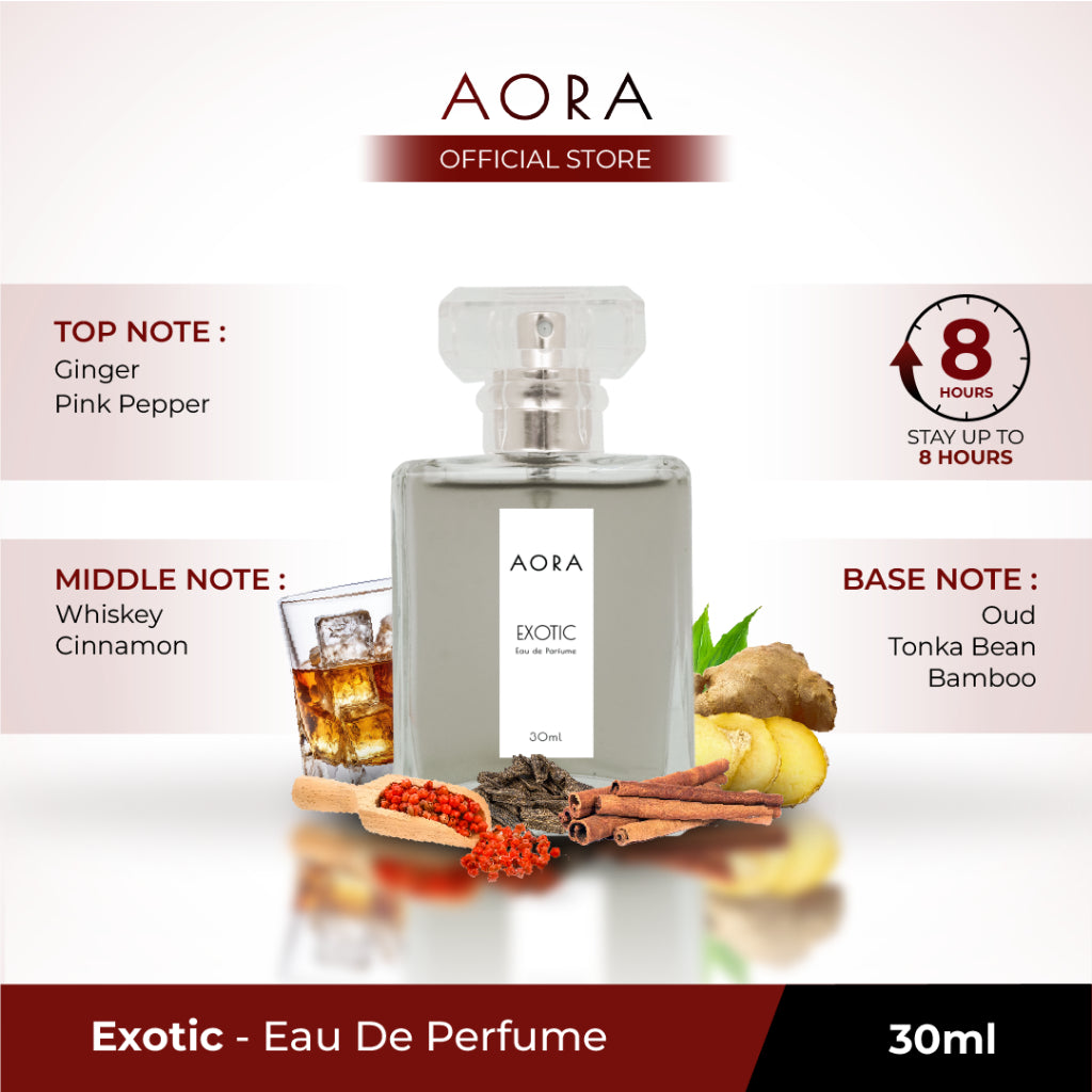 Solcare Sister Brand AORA Parfum Exotic - Tahan 8 Jam